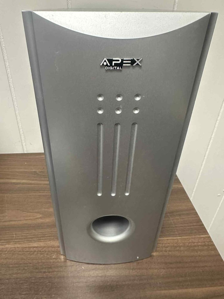 Apex Digital Silver Subwoofer Very Good