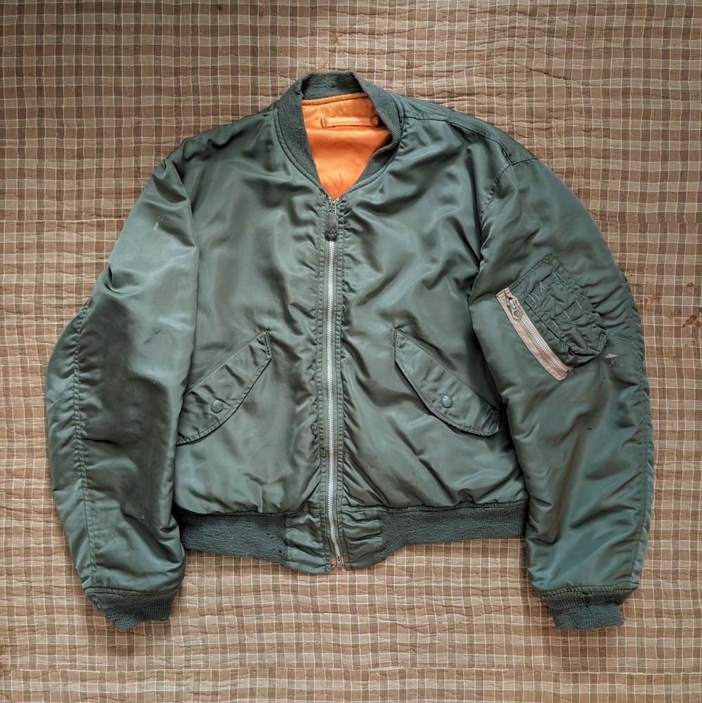 Vietnam Late-war Pattern Alpha Industries L-2B Flight Jacket Size Medium