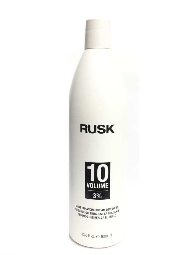 Rusk Shine Enhancing Cream Developer 10 Volume 3%, 33.8 oz