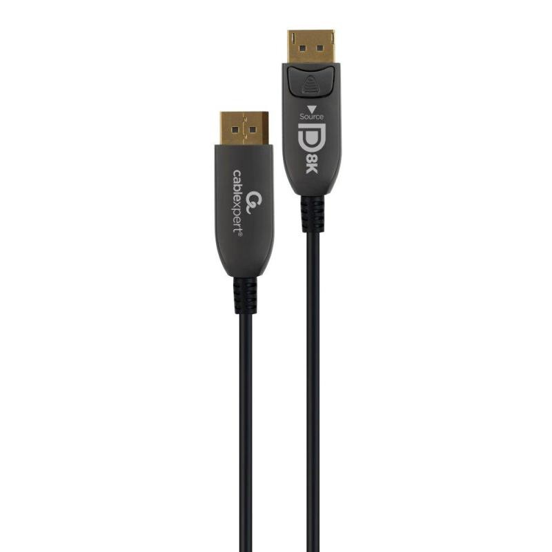 Gembird CC-DP8K-AOC-10M Black DisplayPort Cable