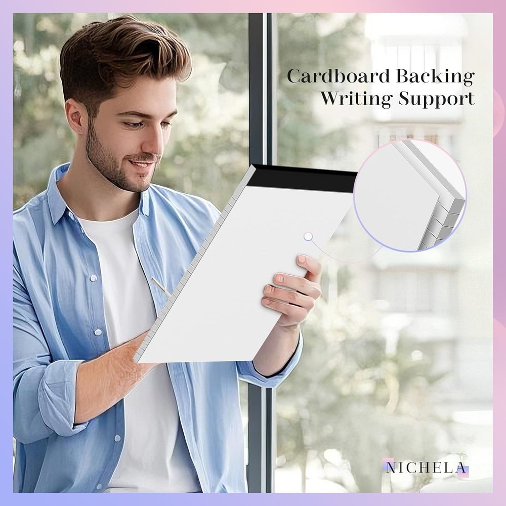 Legal Pads White Note Pads Notepad Micro Perforated Writing Pads