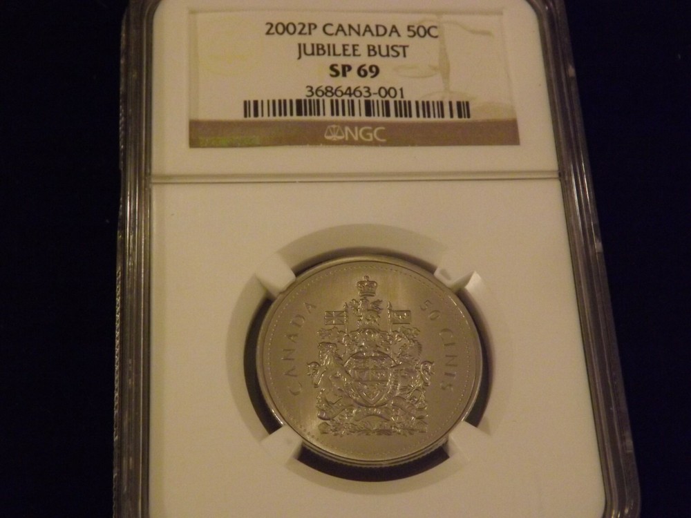 2012    50c    Canada     NGC  SP 69
