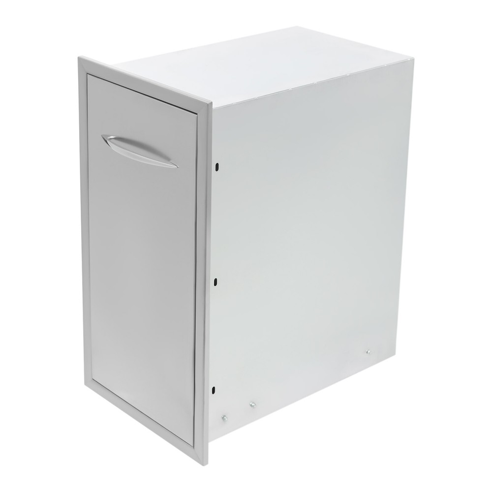 Stainless Steel Pull-Out Trash Drawer for Organized, Clean Spaces