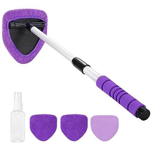 XINDELL 24-Inch Windshield Cleaner Tool – Extendable Interior Car Window