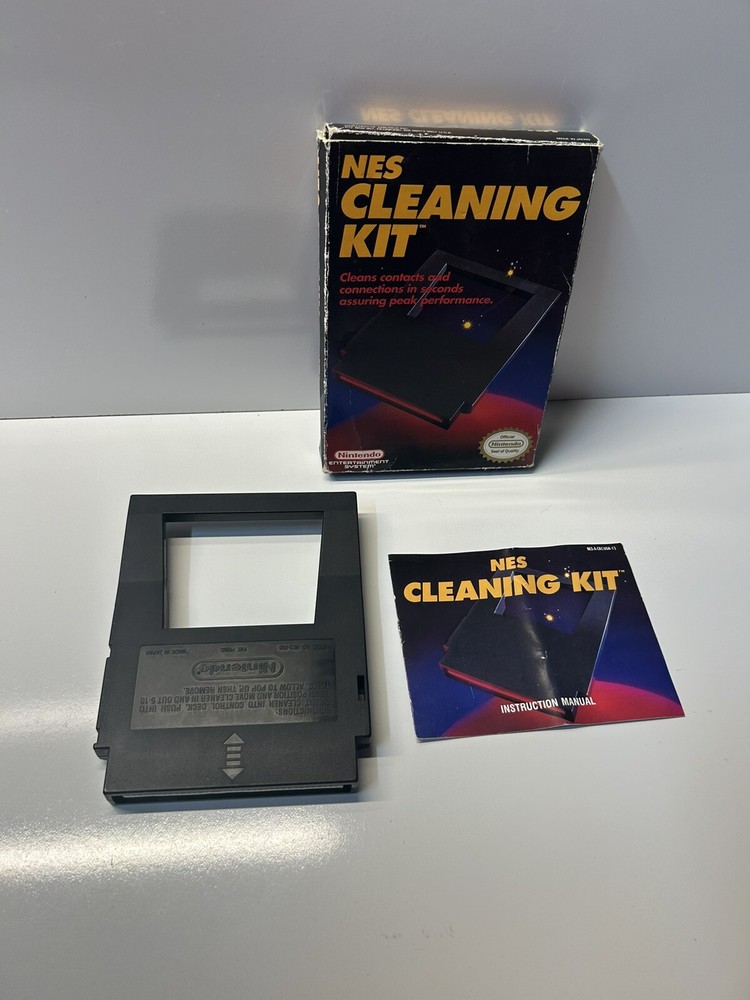 Vintage Nintendo NES Cleaning Kit Original