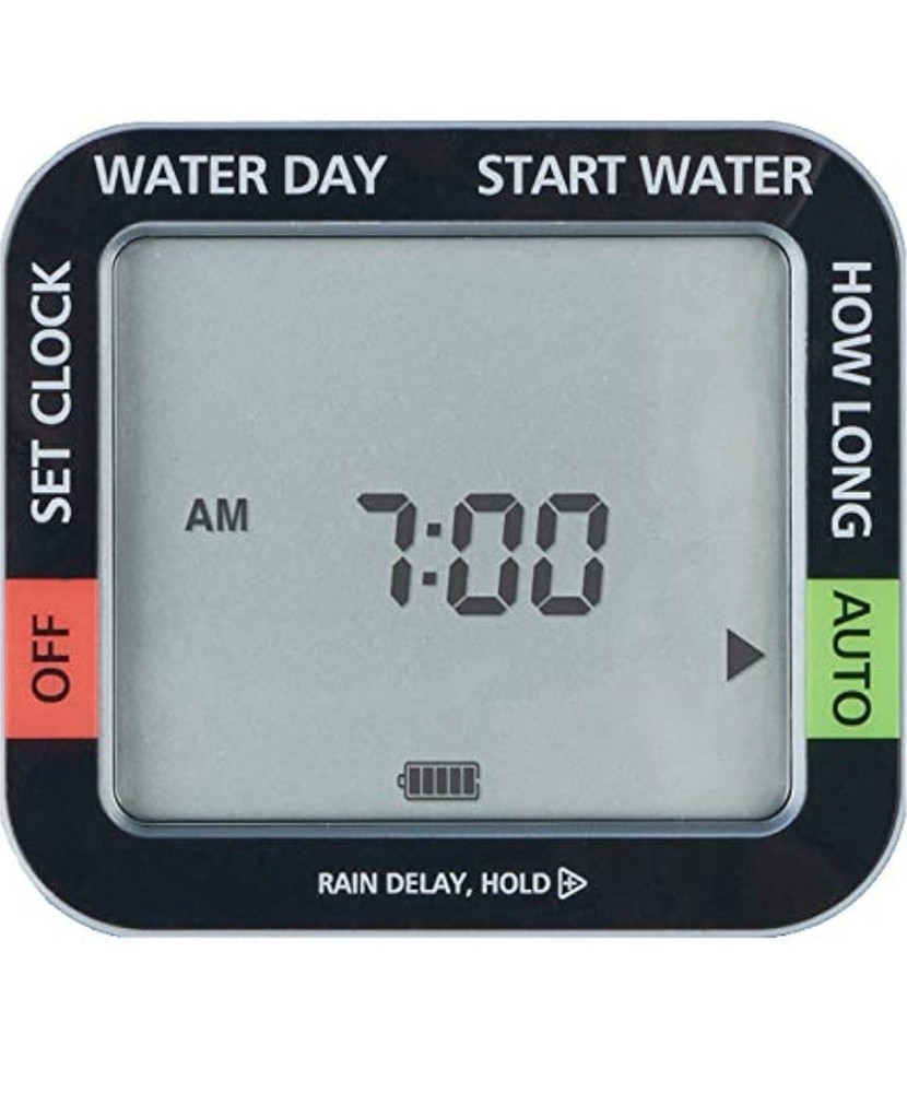 Melnor 65169AMZ Hydrologic Digital Timer, Grey, Black- no box !!