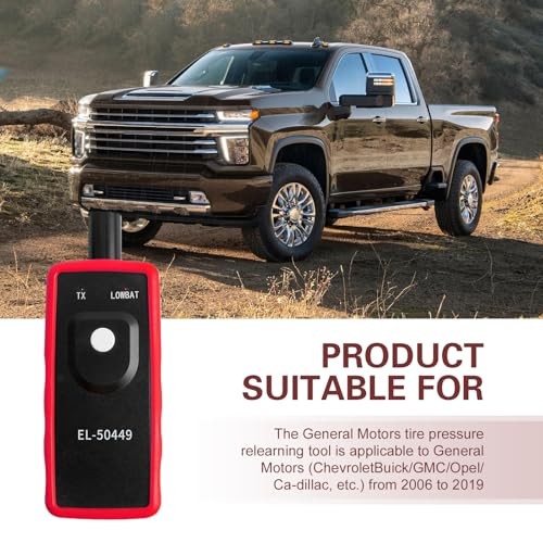 TPMS Relearn Reset Tool, Tire Pressure Sensor Programming Tool, EL-50449 TPMS