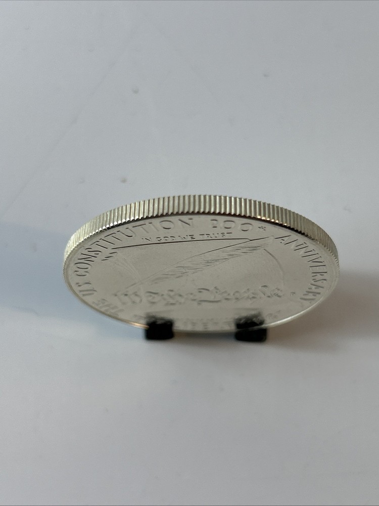 1987 P Constitution Bicentennial Silver $1 MS