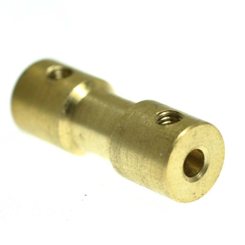 DIY Adapter Substitute X-over Brass Universal Joint Coupling RC Model Boat Car