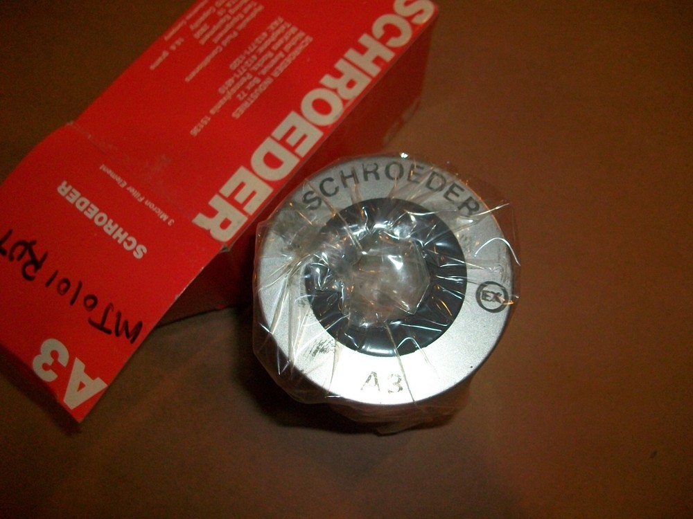 Schroeder A3 Hydraulic Filter NEW IN BOX