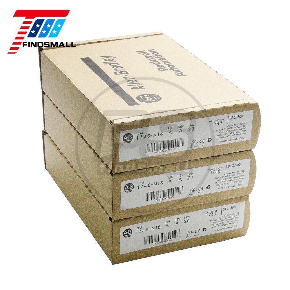 Sealed box 1746-NI8 SLC 500 PLC Analog Input Module