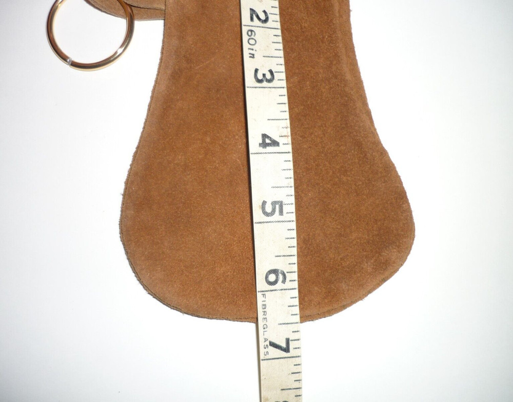 Vintage Hippie Suede Pouch