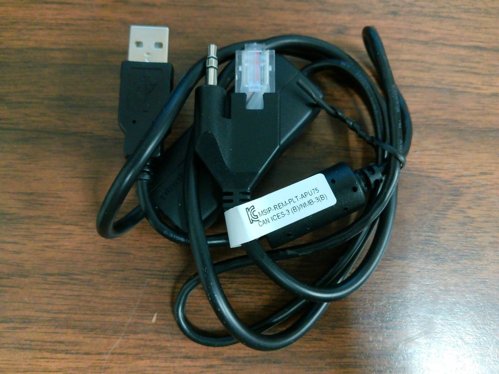 Plantronics APU-72 Phone Cable 202578-01