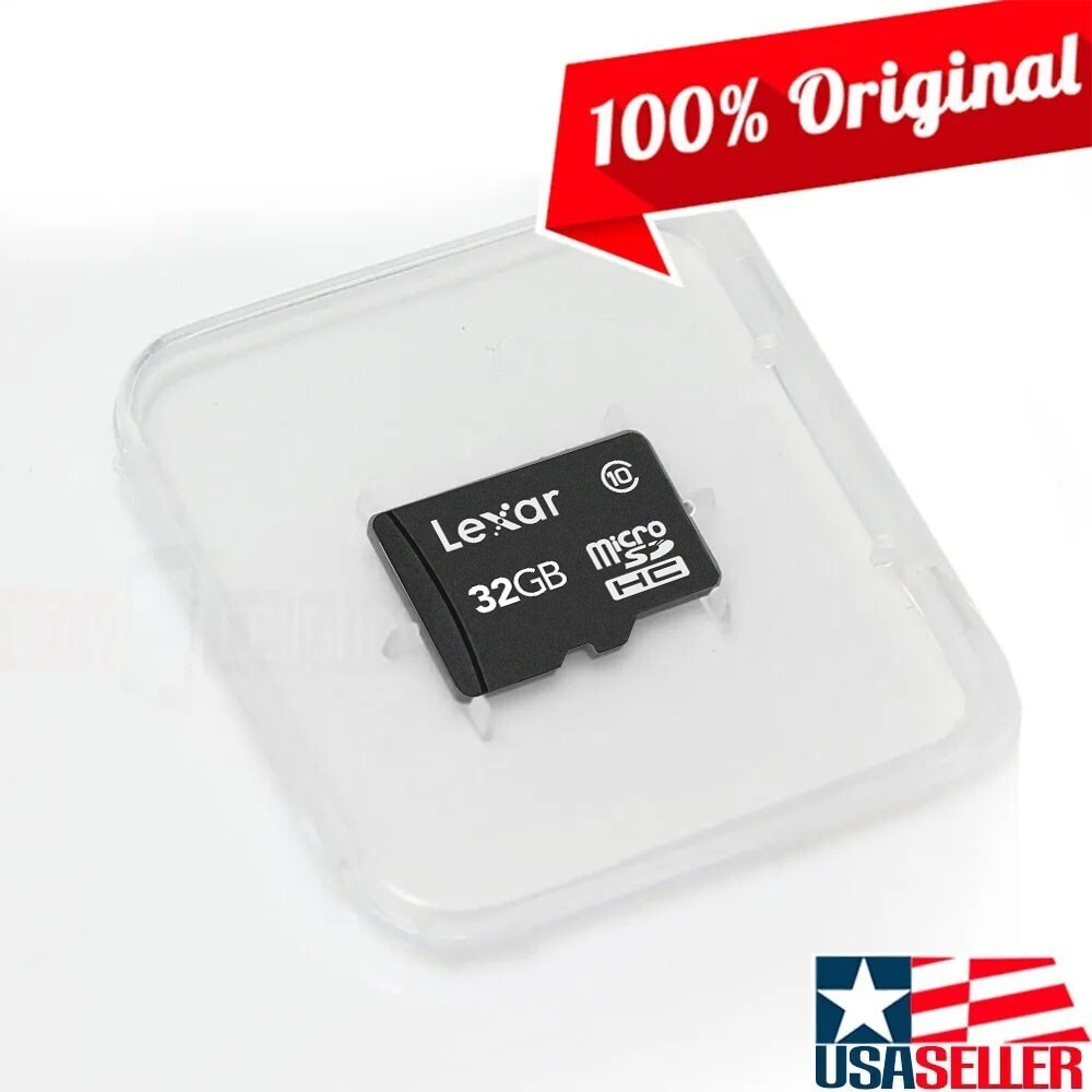 Original Lexar 64GB High Speed MicroSDHC Class 10 Flash Card