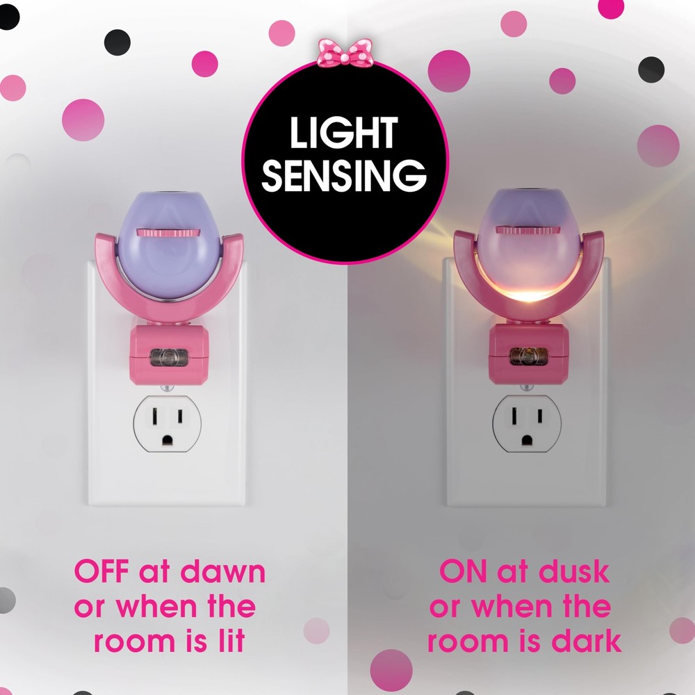 Disney Projectables Minnie 1 Pack, Purple/Pink Projectable