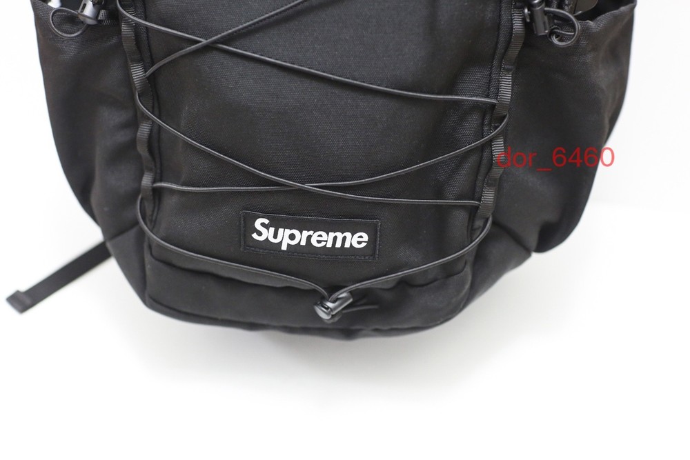 Supreme Cordura Black Backpack SS25 Box Logo