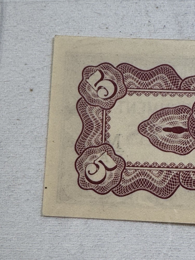 1942 Malaya 5 Cents Banknote P# M2b