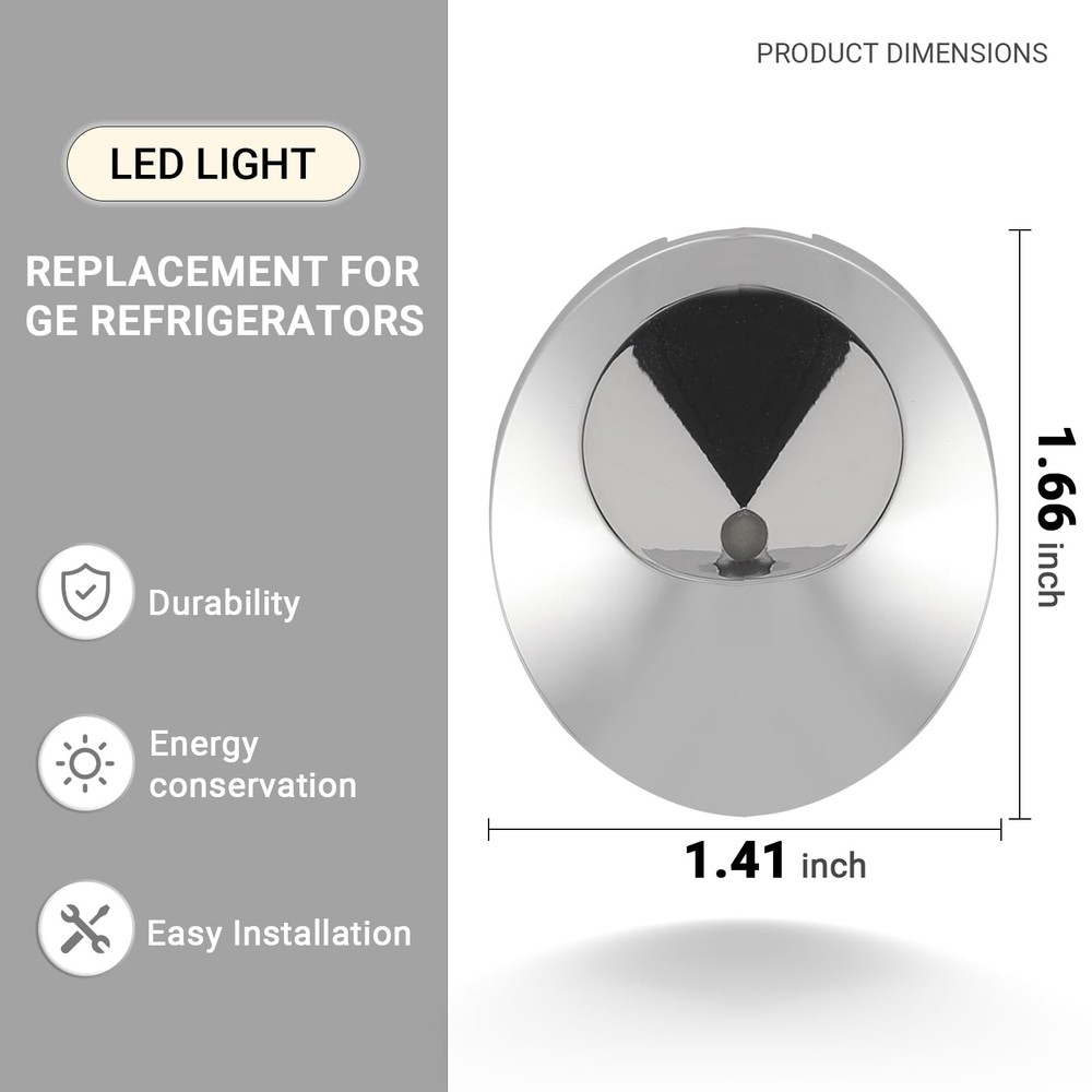 Upgraded LED Light Replacement for GE Refrigerators,Fridge Light Bulb Replace...
