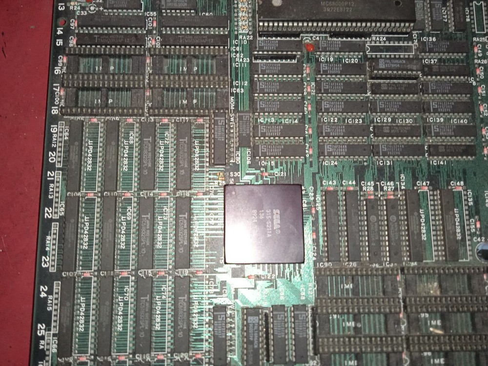 AFTER BURNER SEGA ORIGINAL PCB BOARD 834-6335 System X no Space harrier