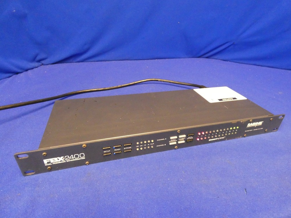 Sabine Adaptive Audio FBX2400 Dual Feedback Exterminator