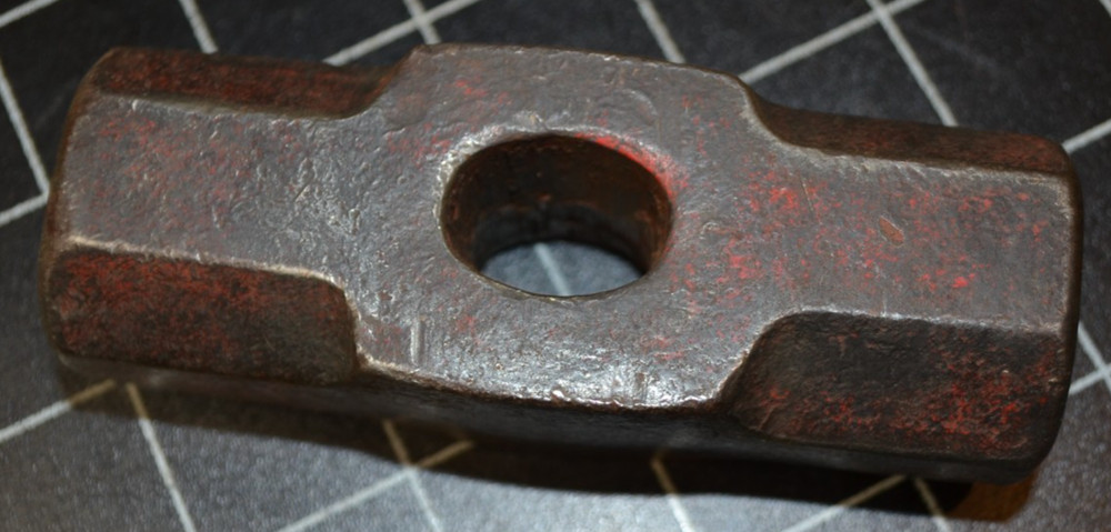 KLEIN& LOGAN? - 3# -SLEDGE HAMMER HEAD - BLACKSMITH - VERY GOOD+ CONDITION