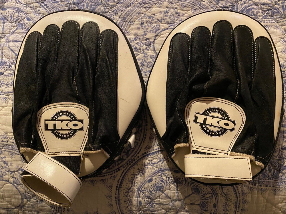 MMA/Boxing Focus Mitts, Kicking Shields, Strike Pad & Breakable Board Lot