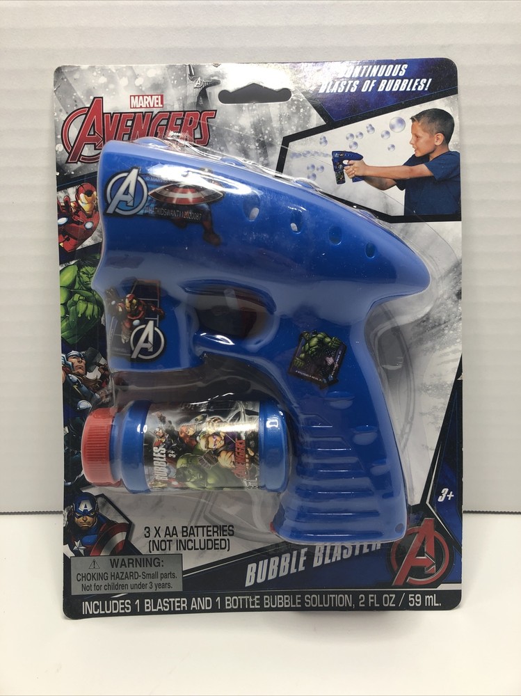 Bubble Blaster Marvel Avengers with Bubbles