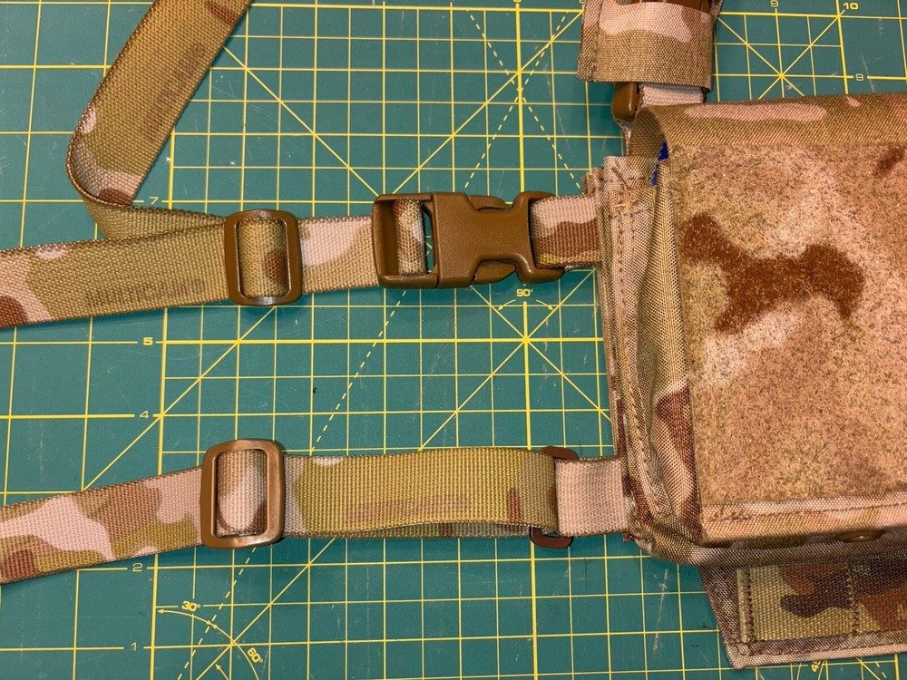 Chest Rig Back Strap - Multicam