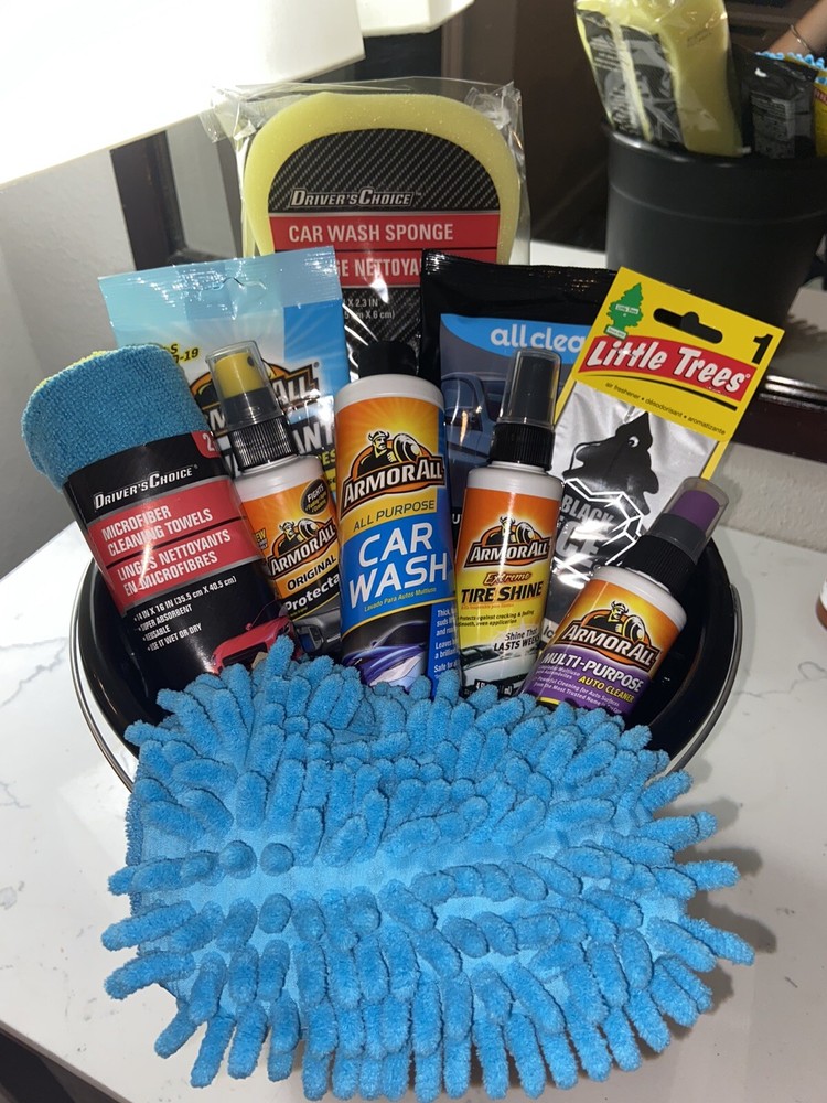 Car Wash gift baskets for men