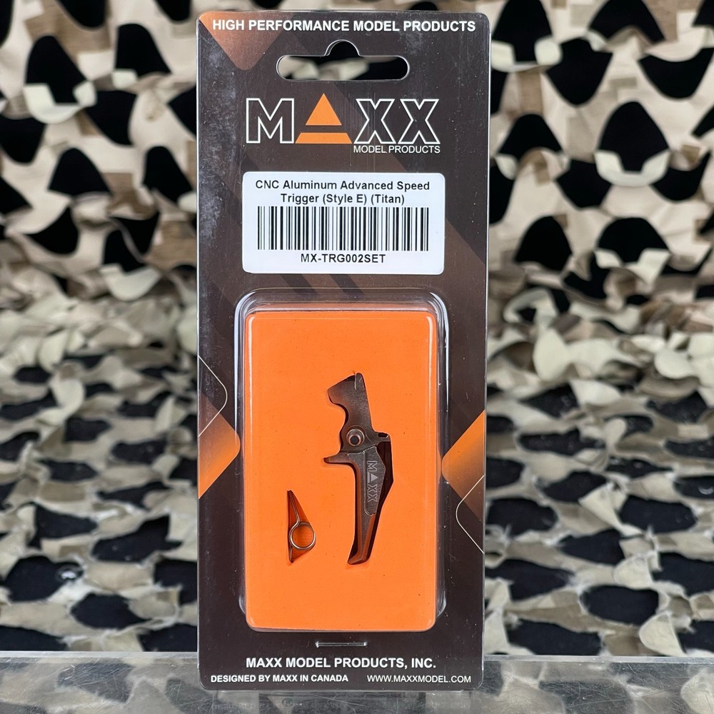Maxx Model CNC Aluminum Advanced Speed Trigger Style E - Titan (MX-TRG002SET)