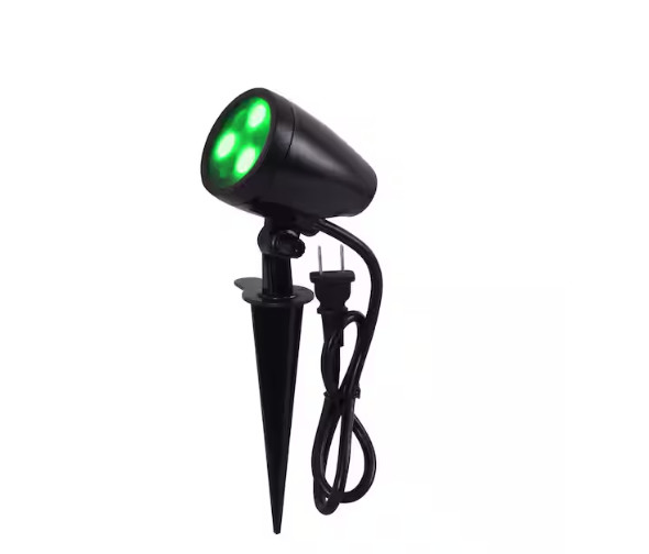 Commercial Electric LED Multi-Color Spike Light 8 Settings Include Strobe New