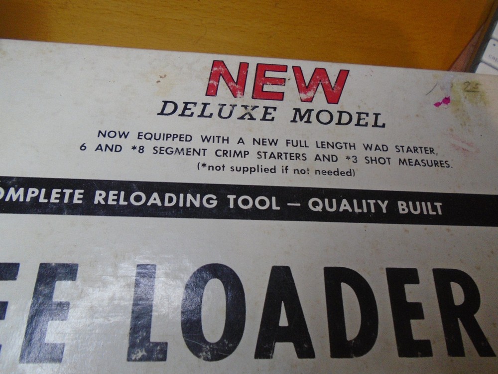 Lee DELUXE Model Loader for 20 gauge Complete Reloading Tool Shotgun