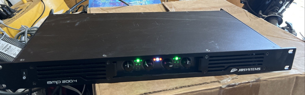 Jbsystems Amp 200.4 AMPLIFIER RARE