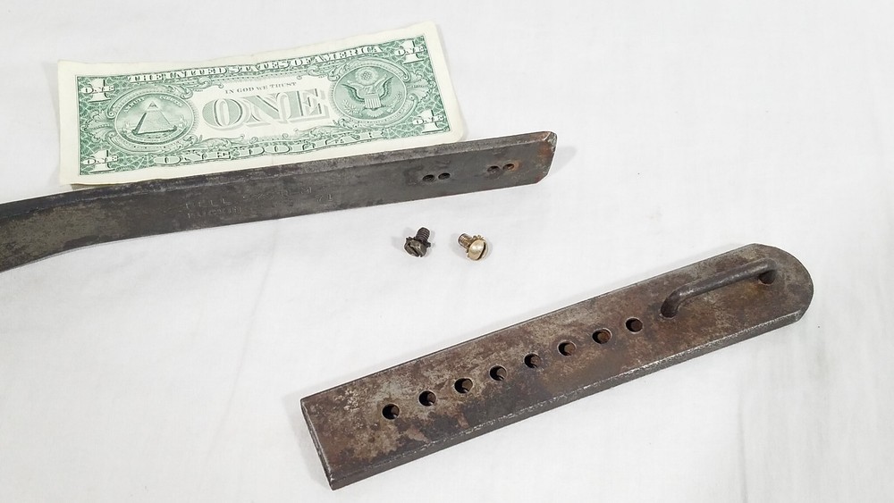 Vintage Buckingham Tree Pole Climbing Spikes Gaffs Bell System Lineman Tools USA