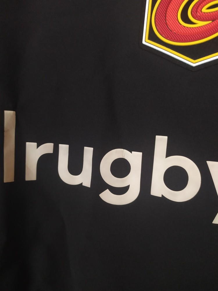 Catalans Dragons Training Jacket Long Sleeve Rugby VX3 Polyester Mens Size L