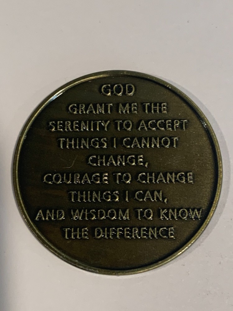Alcoholics Anonymous (AA) 33 Years Bronze Recovery Token