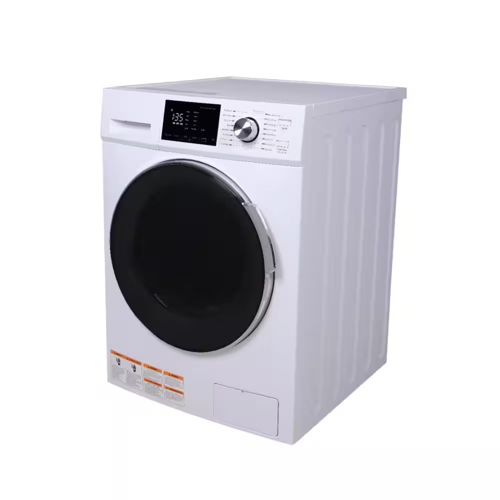 2.7 Cu. Ft. White All-In-One Front Loading Washer and Dryer Combo