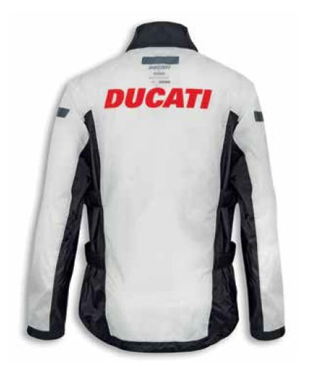 Ducati Aqua Rain Jacket (Clear) 98107121