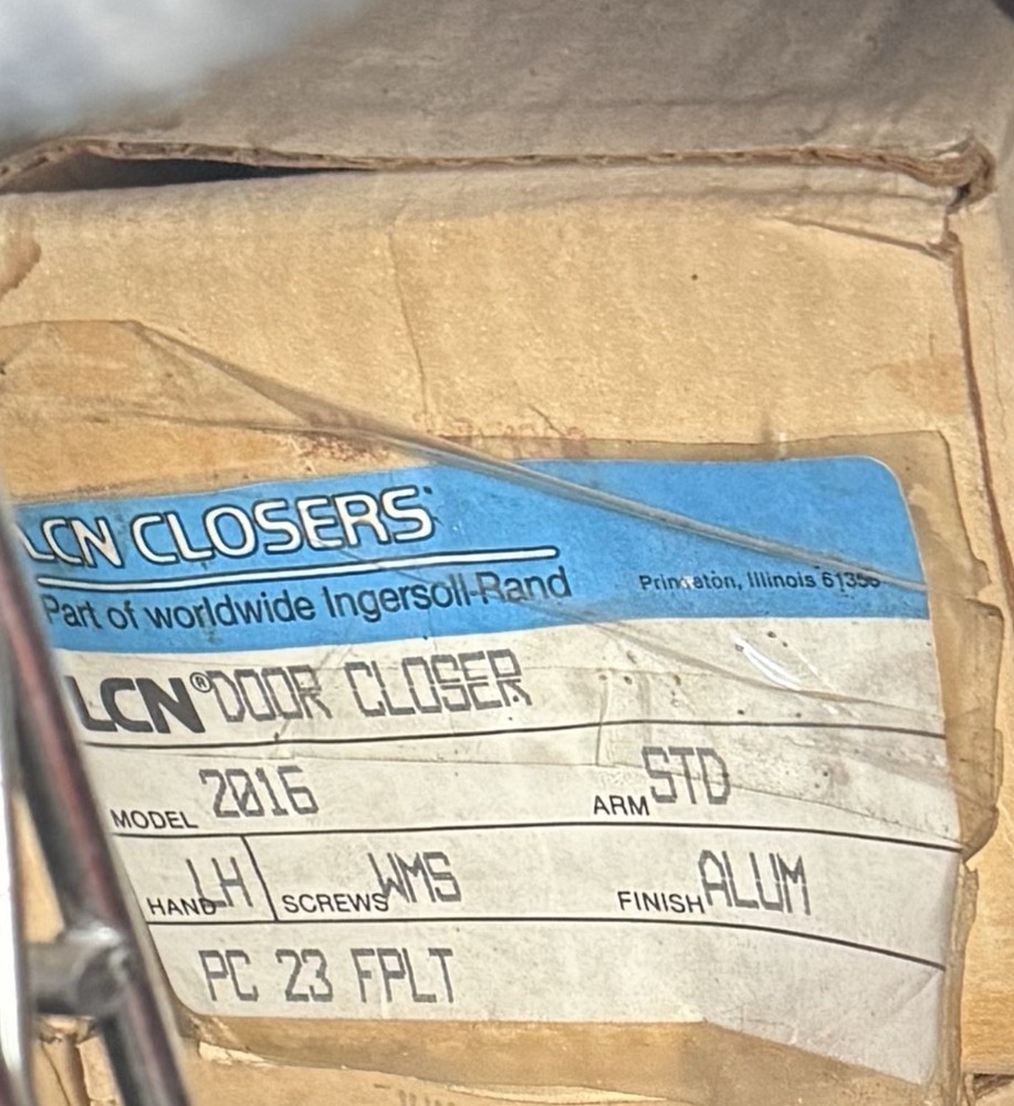 LCN 2016-STD LH 689 _Concealed Overhead Closer, Hydralic