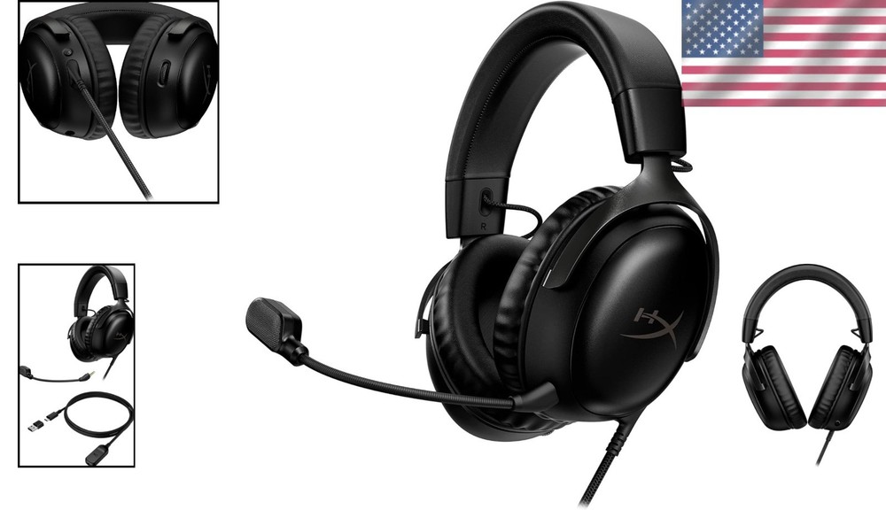 Cloud III Gaming Headset – PC PS5 Xbox – DTS Spatial Audio