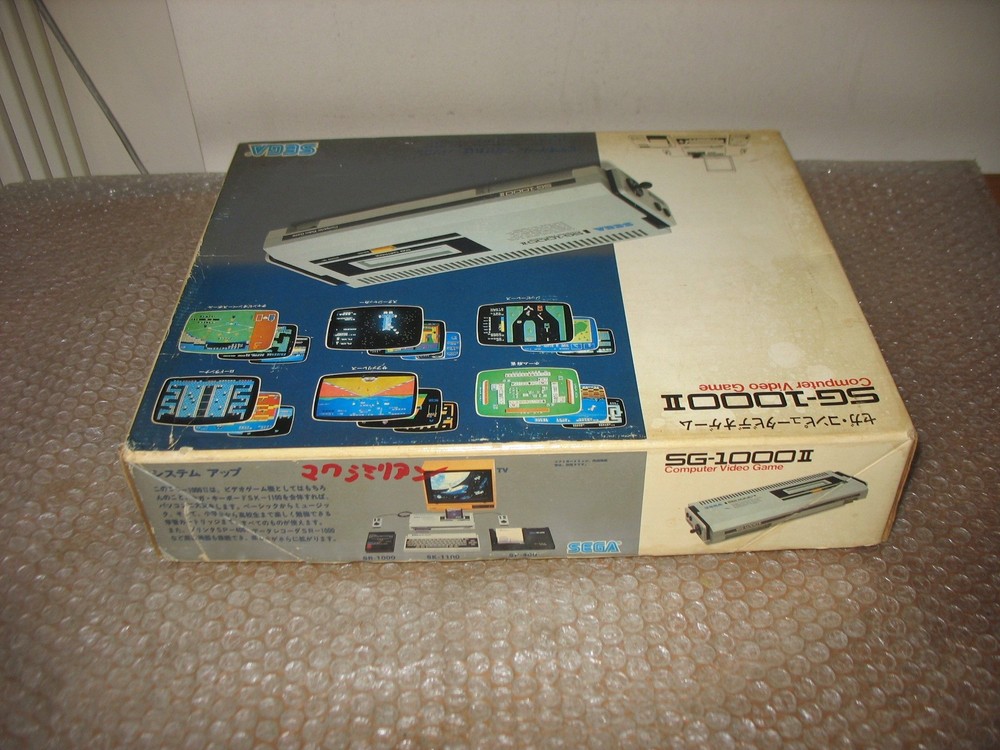 BOXED SEGA SG 1000 II CONSOLE JAP IMPORT!