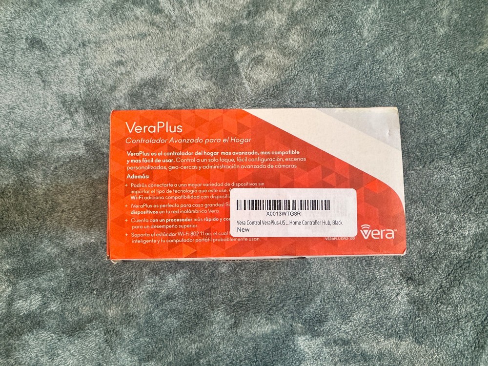 Vera Plus Advanced Smart Home Controller, Z-Wave, Bluetooth, Zigbee, WiFi, NIB