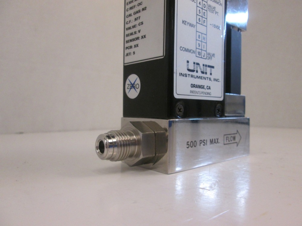 Unit UFC-1000, MFC, Mass Flow Controller, O2, 10 SLPM, Used
