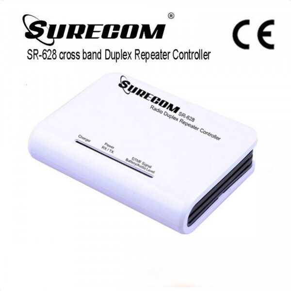 Surecom SR-628 Relay Box Controller VHF UHF & 2 Cables HAM Radio Duplex Repeater