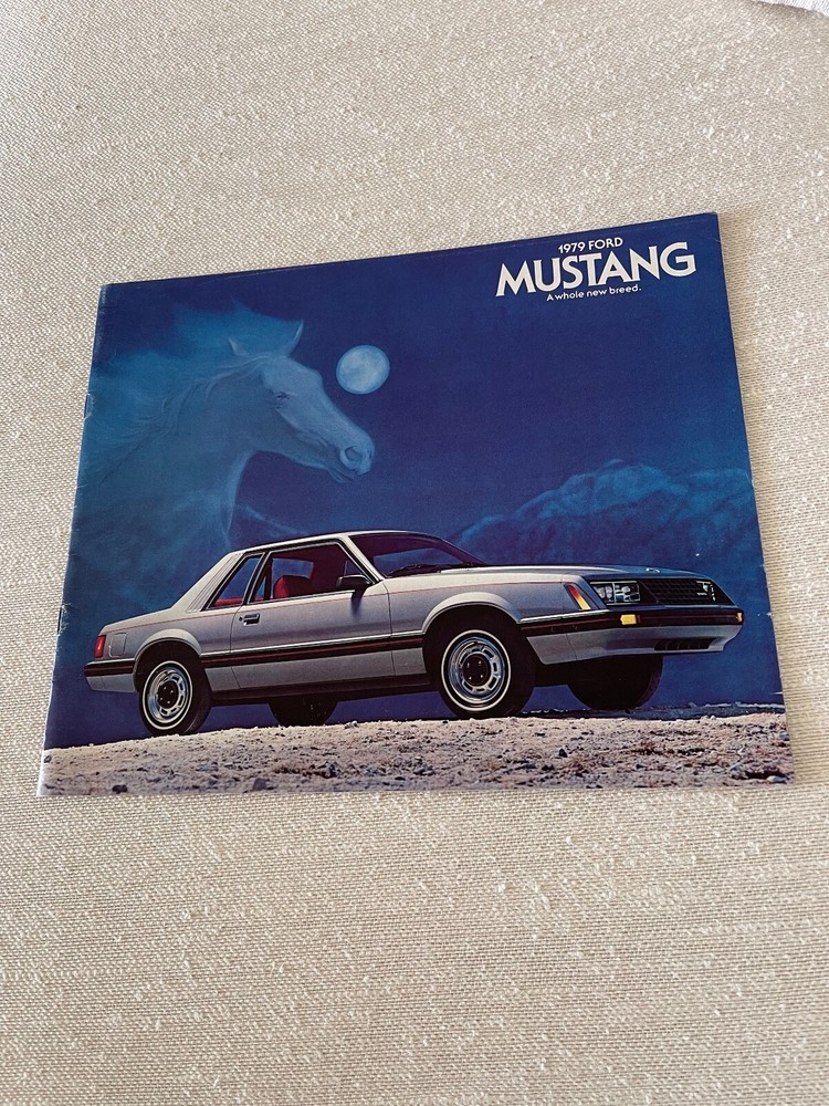 * NICE * 1979 FORD MUSTANG Original Brochure