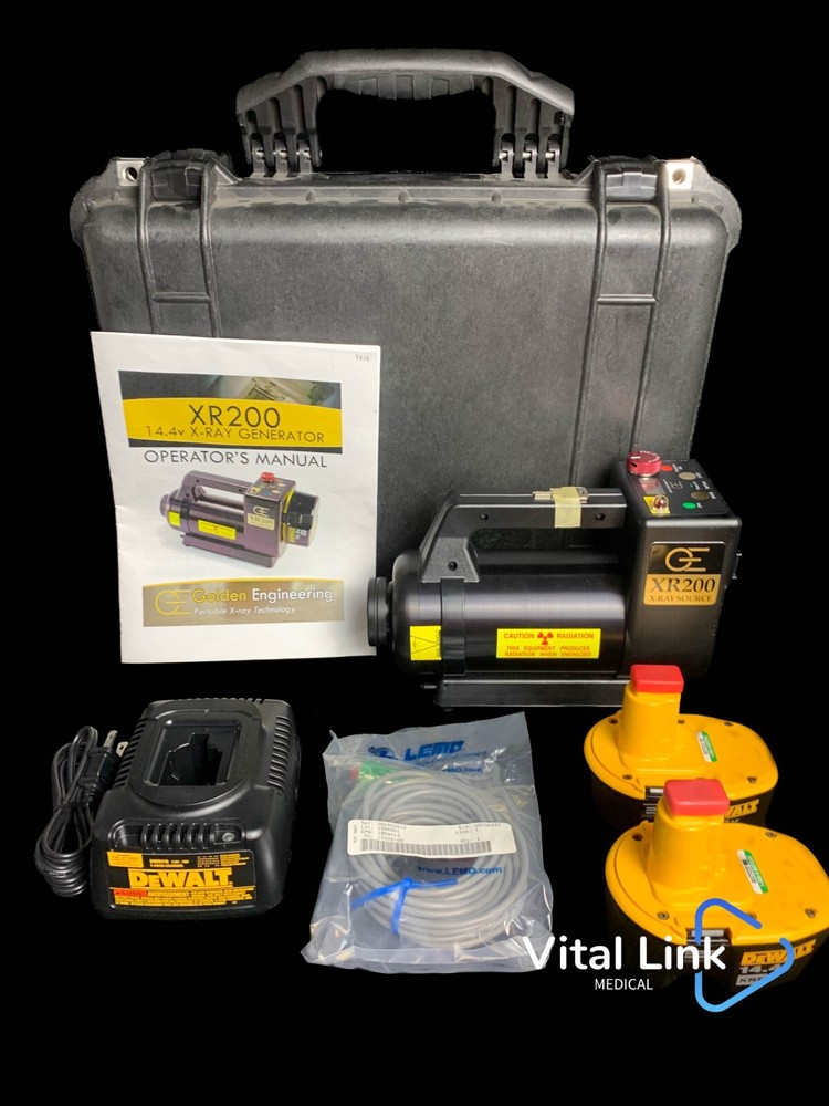 Golden Engineering XR200 Portable Imaging Generator Source - Remote Cable & More