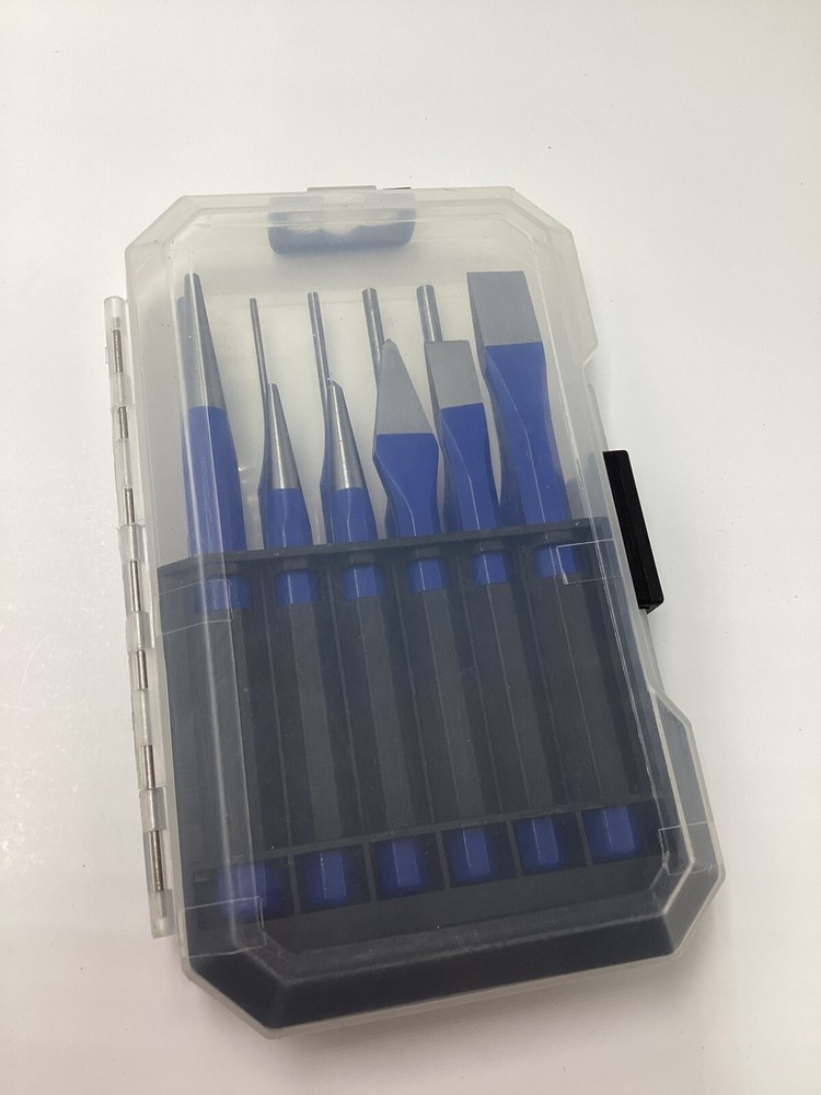 12 Piece Punch and Chisel Assembly Blue Handle JC0000861