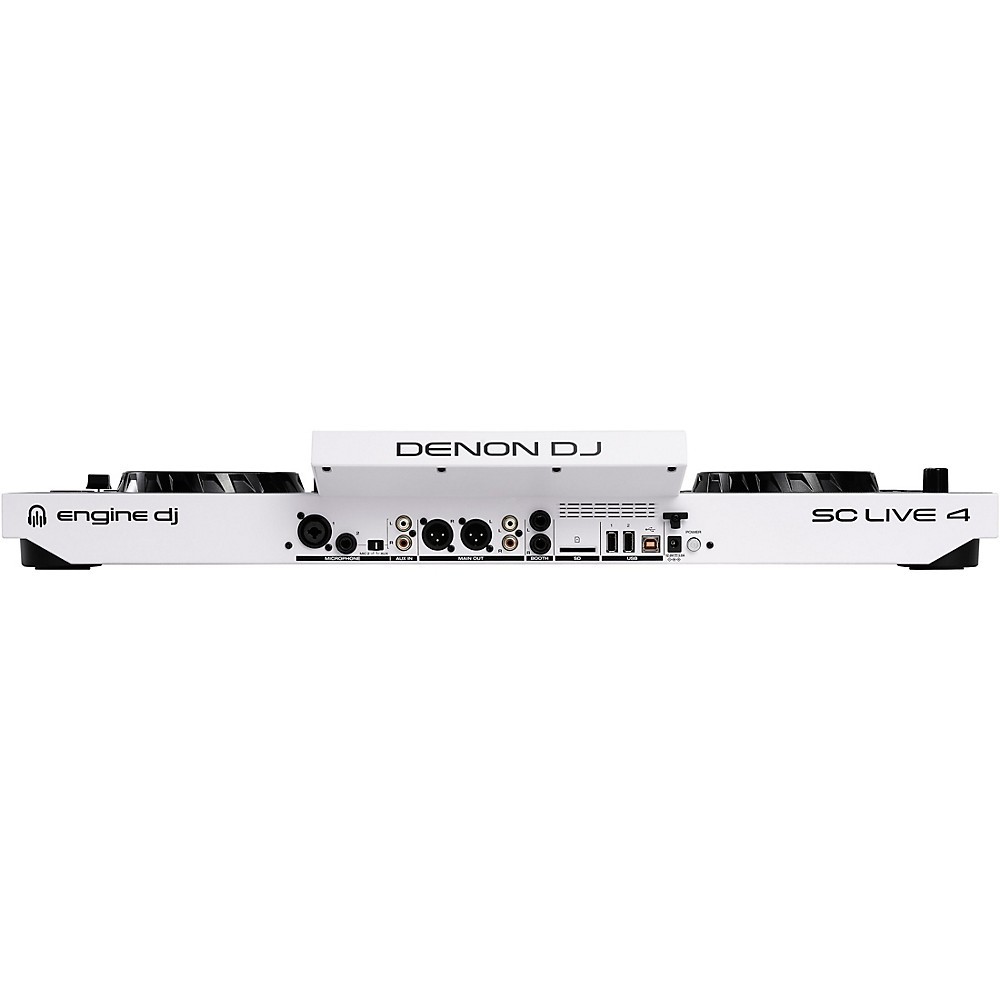 Denon DJ SC Live 4 4-Deck Standalone DJ System White
