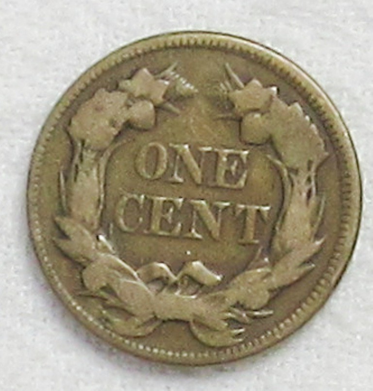1857 Flying Eagle Cent Pleasing F.