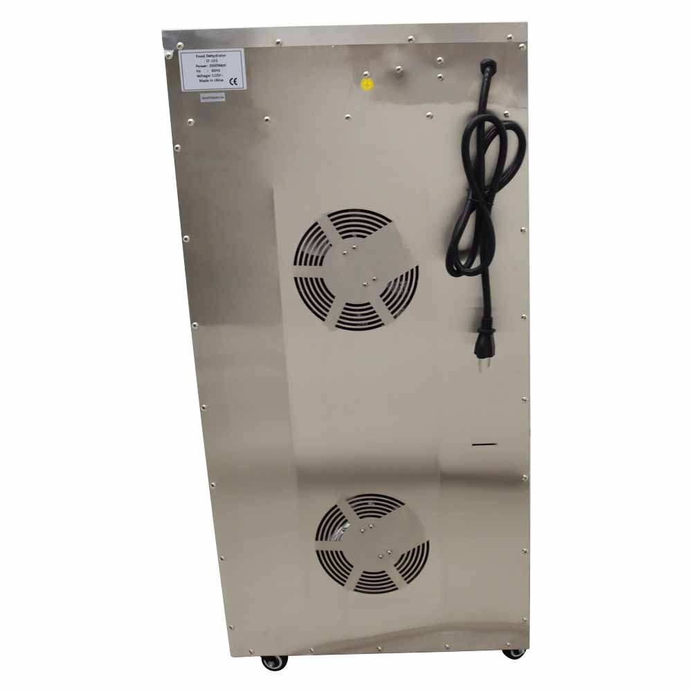 110V 16 Layers Rotary Dryer Fruit Vegetable Drying Machine Temp&Time Adjustable